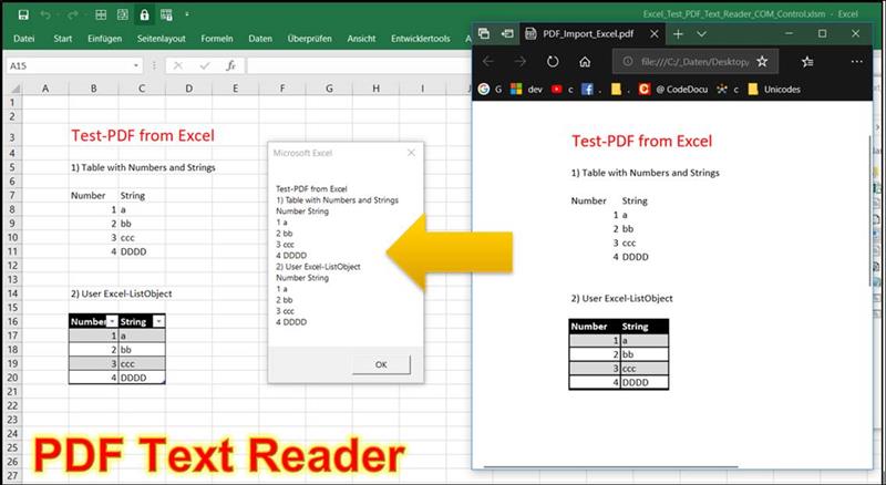 Pdf Text Reader For Excel Word Access